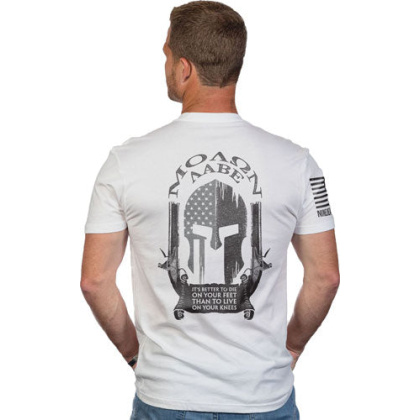 Nine Line Apparel Molon Labe - Men\'s T-shirt White Large