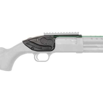 Crimson Trace Lsr Lsrsadle Grn - Mossberg 500-590-590a1 12-20ga