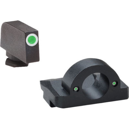 Ameriglo Tritium Ghost Ring - Set Grn-grn Glock 17-19 Gen5