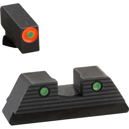 Ameriglo Tritium Trooper Glock - 20-21 Mos Orange Pro-glo Front