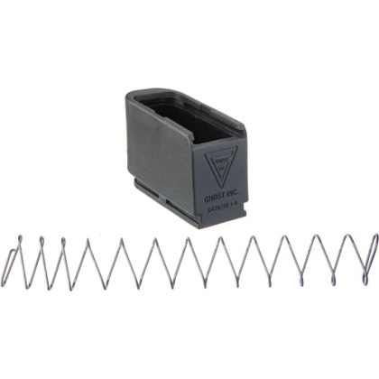 Ghost Moab Mag Extension For - Glock 43x48 Plus 4 Rnds Black