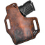 Versacarry Guardian Owb W-flx - Vent Rh Leather Sig P365 Brown