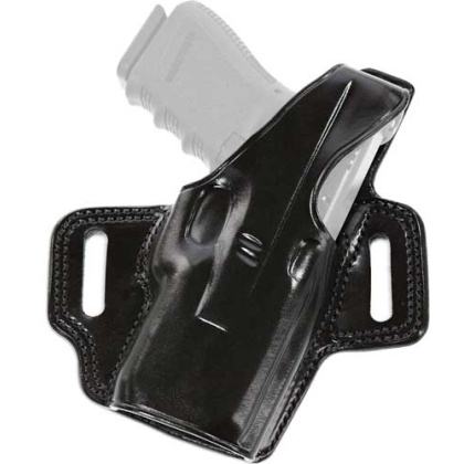 Galco Fletch High Ride Belt - Holster Rh Lther Fn 5-7 Blk