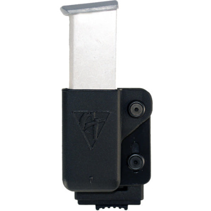 Comp-tac Single Mag Pouch Plm - Clip Lsc #1 19119-40-45 Black