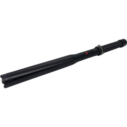 Guard Dog Titan Metal Baton W- - Tac Light 750k Volts Black