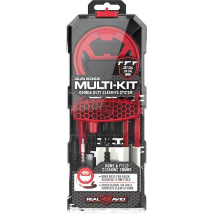 Real Avid Gun Boss Multi-kit - .357-.38-9mm W- Bore Boss