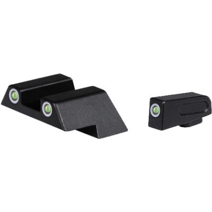 Ati Night Sight Set 3-dot - Green Glock Gen 1-5 (not Mos)