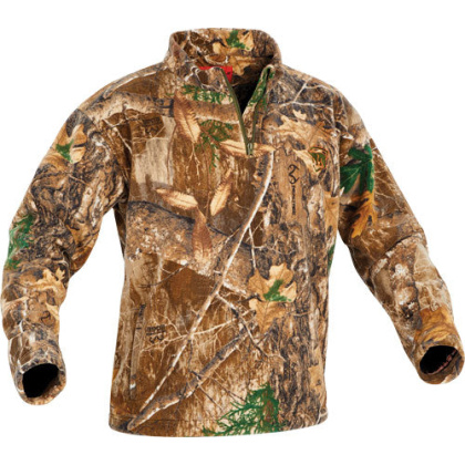 Arctic Shield Heat Echo Sherpa - Fleece 1-4 Zip Rt Edge Xxlrg